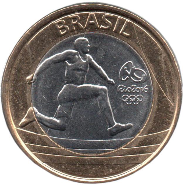 1 Réal Commémorative de Brésil 2014 - Athlétisme