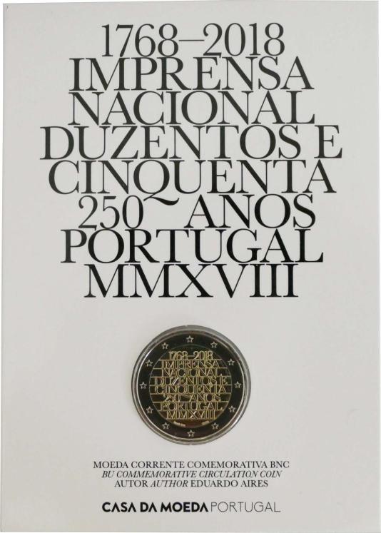 250 Jahre Imprensa Nacional, Nationale Druckerei und Münzprägeanstalt
