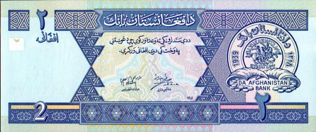 2 Afghani 2002