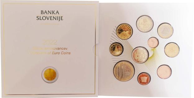 Euro Kursmünzensatz Polierte Platte Slowenien