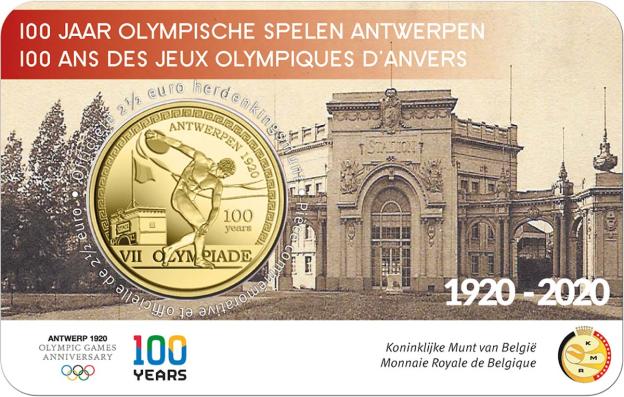Olympischen Spiele in Antwerpen