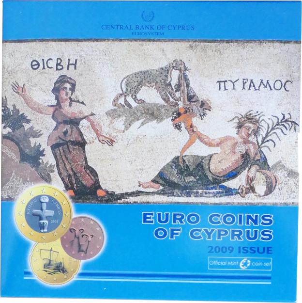 Euro Kursmünzensatz Stempelglanz Zypern