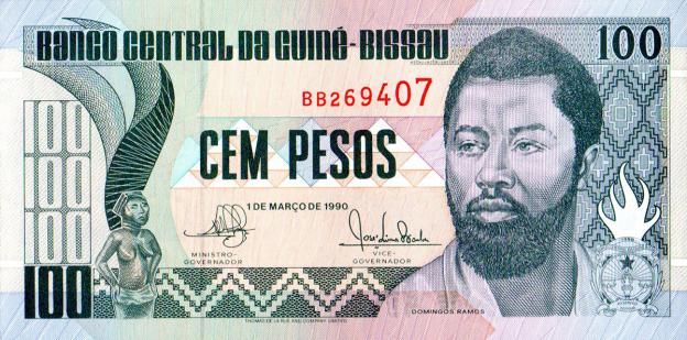100 Pesos 1990