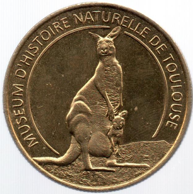 Mini-Medaille Médailles et Patrimoine - Museum d'Histoire Naturelle de Toulouse