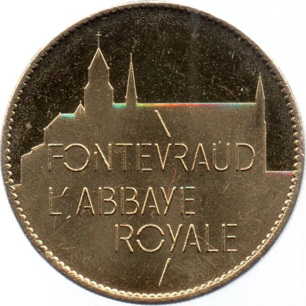 Mini-Medaille Arthus-Bertrand - Fontevraud l'Abbaye Royale