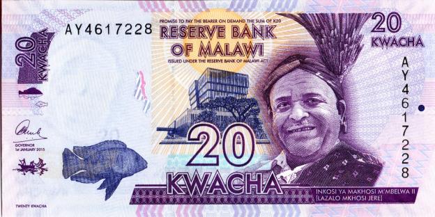 Malawi - Banknote von 20 Kwacha (P63)