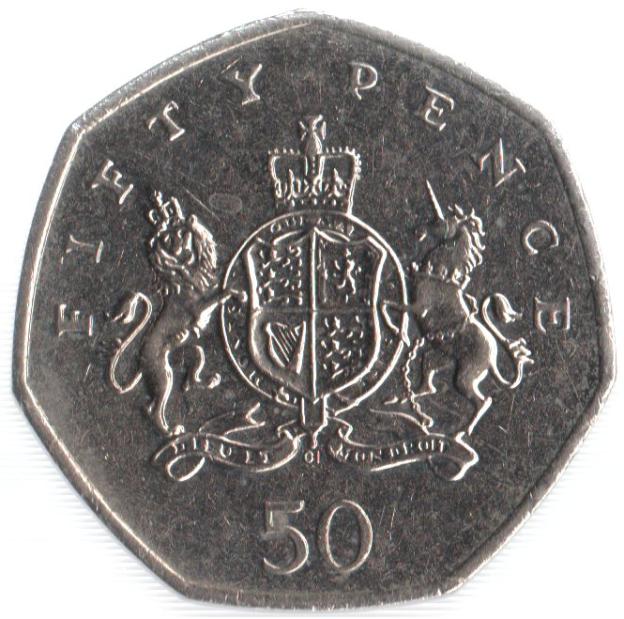 50 Pence Gedenkmünze Vereinigtes Königreich 2013 - Christopher Ironside