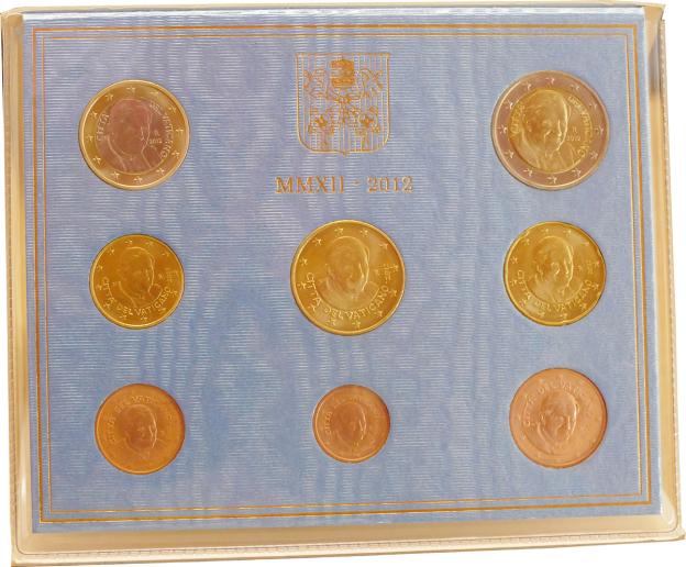 Euro Kursmünzensatz Stempelglanz Vatikanstadt