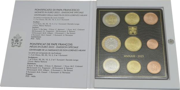 Euro Kursmünzensatz Stempelglanz Vatikanstadt