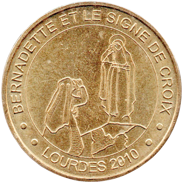 Bernadette et le Signe de Croix, Lourdes