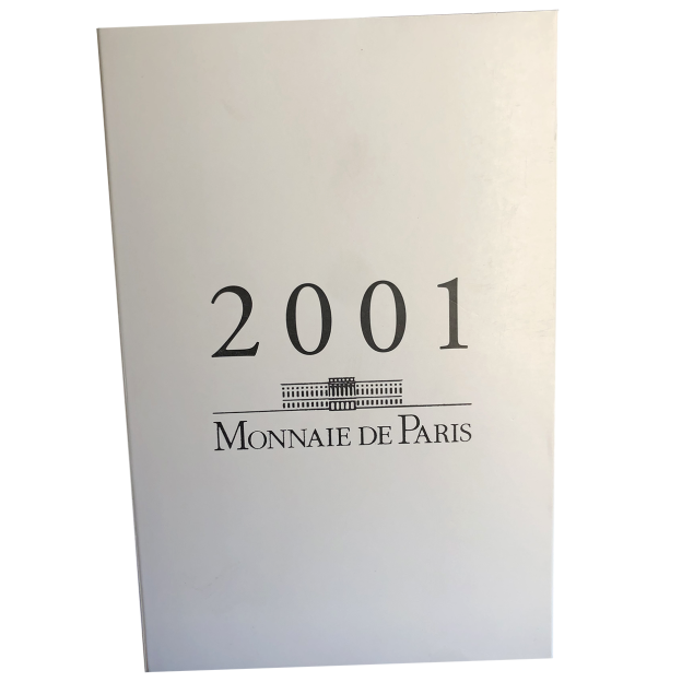 Kursmünzenserie Polierte Platte (PP) - Frankreich 2001