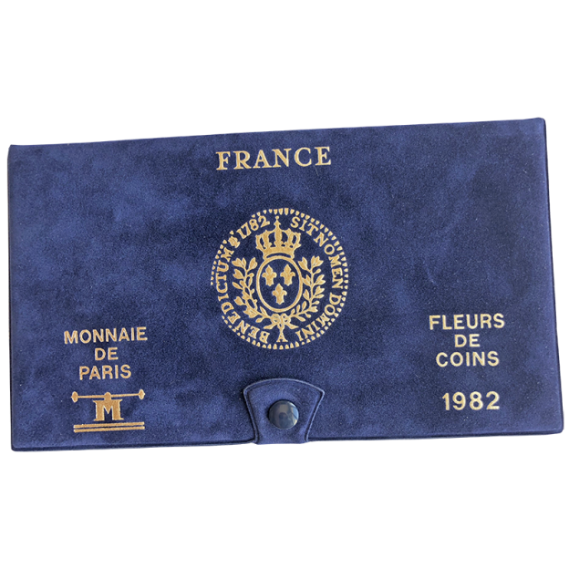 Kursmünzenserie Fleur de Coin - Frankreich 1982