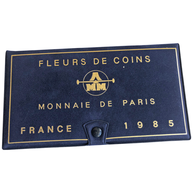 Kursmünzenserie Fleur de Coin - Frankreich 1985