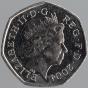 50 Pence Gedenkmünze Vereinigtes Königreich 2004 - Four Minute Mile