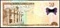 Banknoten Dominikanische Republik  $ 20 Pesos, 2009, P-182, Polymère, UNC