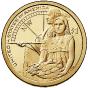 1 Dollar Gedenkmünze der Vereinigte Staaten 2014 - Gastfreundschaft der amerikanischen Ureinwohner Prägestätte : Philadelphia (P)