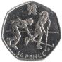 50 Pence Gedenkmünze Vereinigtes Königreich 2011 - Hockey