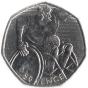 50 Pence Gedenkmünze Vereinigtes Königreich 2011 - Rollstuhlrugby