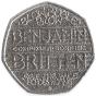 50 Pence Gedenkmünze Vereinigtes Königreich 2013 - Benjamin Britten