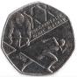 50 Pence Gedenkmünze Vereinigtes Königreich 2014 - Commonwealth Games