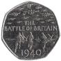50 Pence Gedenkmünze Vereinigtes Königreich 2015 - Luftschlacht um England