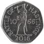 50 Pence Gedenkmünze Vereinigtes Königreich 2016 - Schlacht bei Hastings