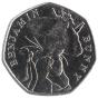 50 Pence Gedenkmünze Vereinigtes Königreich 2017 - Benjamin Bunny