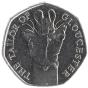 50 Pence Gedenkmünze Vereinigtes Königreich 2018 - The Tailor of Gloucester