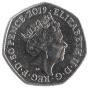 50 Pence Gedenkmünze Vereinigtes Königreich 2019 - Paddington am Turm