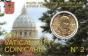 50 Cent Euro Vatikanstadt 2011 Coin Card