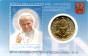 50 Cent Euro Vatikanstadt 2014 Coin Card mit Briemarke