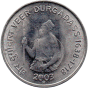 1 Rupie Gedenkmünze von Indien 2003 - Veer Durgadas