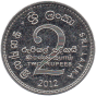 2 Rupie Gedenkmünze von Sri Lanka 2012 - Scout