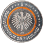 5 Euro Deutschland 2018 UNZ - Subtropische Zone Prägestätte : Hamburg (J)