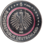 5 Euro Deutschland 2021 UNZ - Polare Zone Prägestätte : Stuttgart (F)
