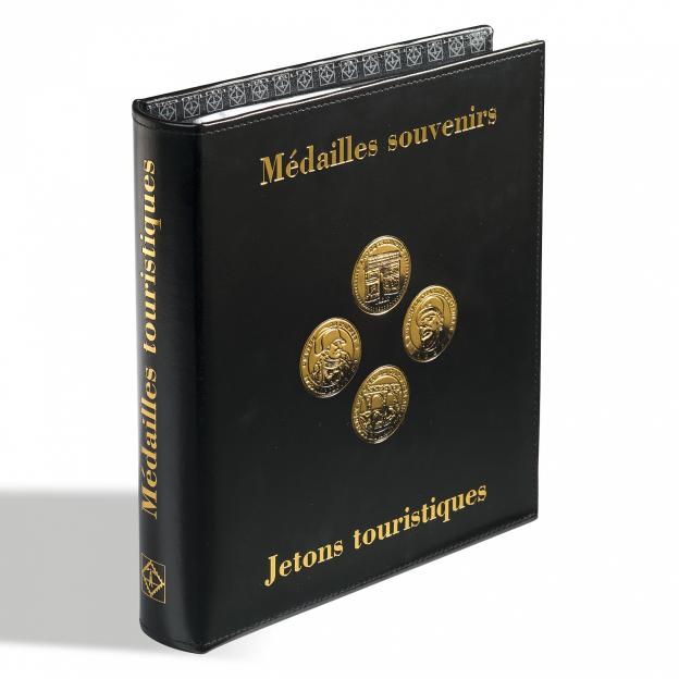 Leuchtturm Coin Album OPTIMA Médailles Touristiques