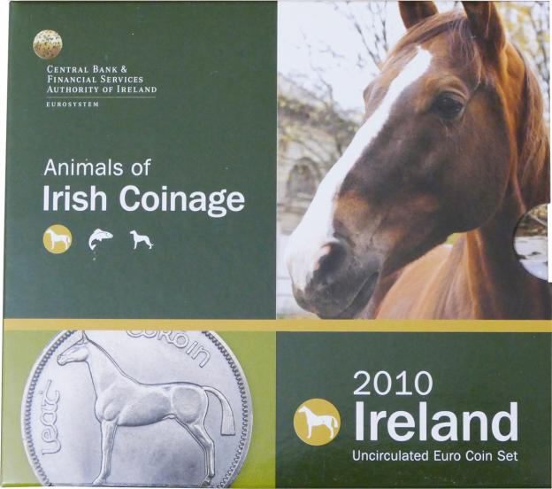 Euro Coin Set Brilliant Uncirculated Ireland
