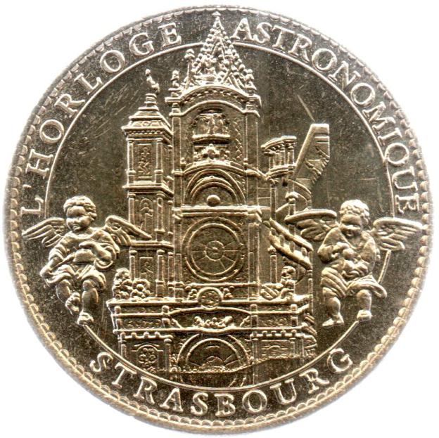 Mini-Medal Arthus-Bertrand - Horloge Astronomique Strasbourg