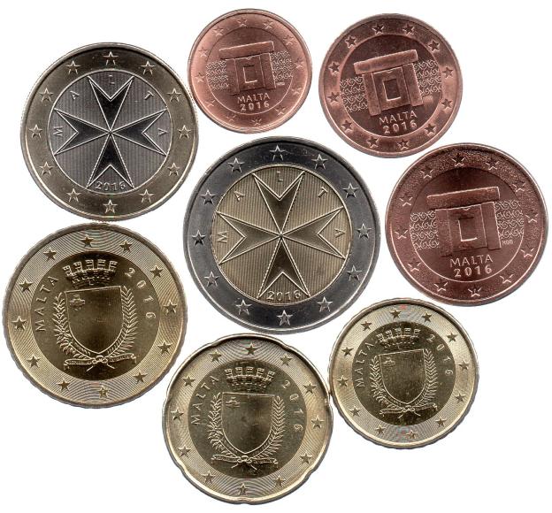 Euro Coin Set Uncirculated UNC - Malta 2008