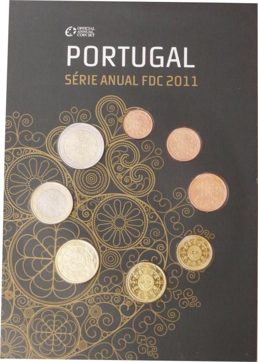 Euro Coin Set Fleur de Coin Portugal