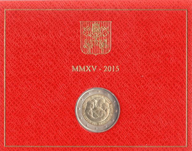 2 Euro Commemorative of Vatican 2015 - World Meeting of Families