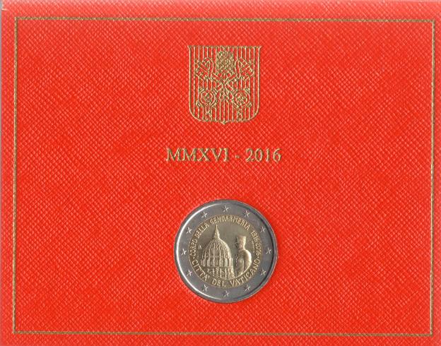 2 Euro Commemorative of Vatican 2016 - Vatican Guard
