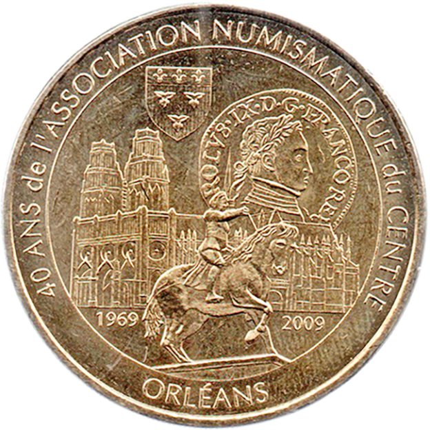 40 Ans de l'Association Numismatique du Centre, Orléans