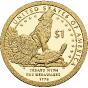 1 Dollar Commemorative of United States 2013 - Treaty with the Delawares, 1778 Mint : Philadelphia (P)