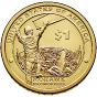 1 Dollar Commemorative of United States 2015 - Mohawk Iron Workers Mint : Philadelphia (P)
