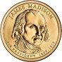 1 Dollar United States 2007 P - James Madison