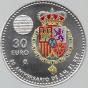 30 Euro Spain 2018 Silver - 50th Birthday of King Felipe VI