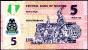 Banknote Nigeria  ₦ 5 Naira, 2009, Polymer, P-38,  UNC