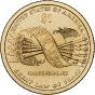 1 Dollar Commemorative of United States 2010 - Great Law of Peace Mint : Denver (D)