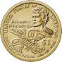 1 Dollar Commemorative of United States 2020 - Elizabeth Peratrovich Mint : Denver (D)